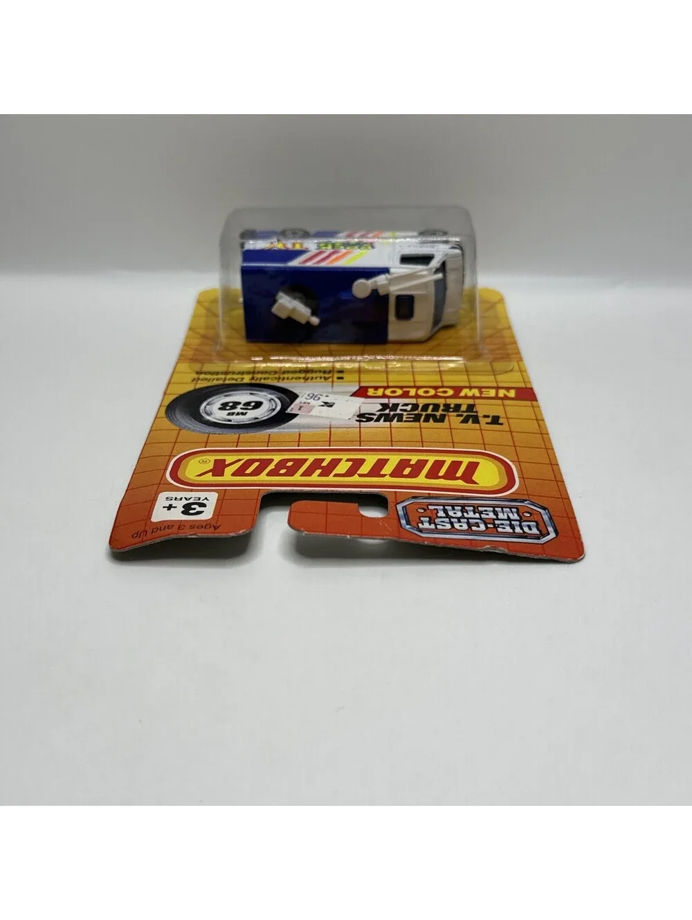 Matchbox MB68 Die-Cast Metal T.V. News Truck ROCK TV Diecast NEW+FAST SHIPPING